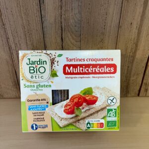 Tartines craquantes multi-céréales sans gluten bio