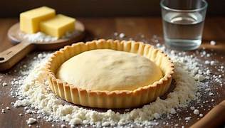 2ème pâte à tarte salée (cuisson 30min à 180°C)