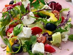Salade colorée vitaminée au tofu ! :