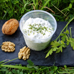 Fromage de chèvre tartinade ail et ciboulette