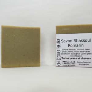 Savon RHASSOUL ROMARIN - Visage, Corps et CHEVEUX