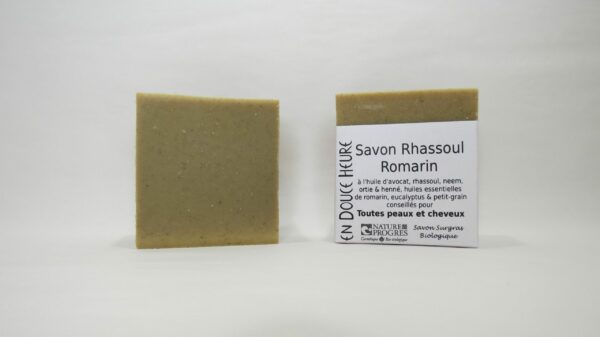 Savon RHASSOUL ROMARIN - Visage, Corps et CHEVEUX