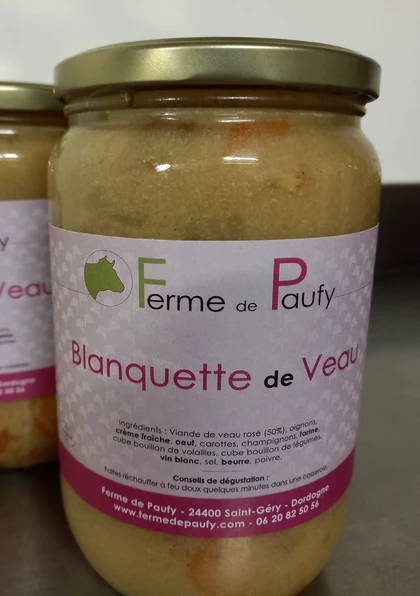 Blanquette de Veau Bio