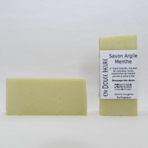 Savon DENTIFRICE - Savon ARGILE MENTHE