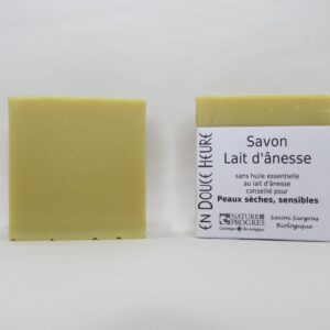 Savon Lait d'ânesse - peau sèche et sensible