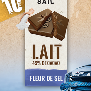 CHOCOLAT AU LAIT -FLEUR DE SEL