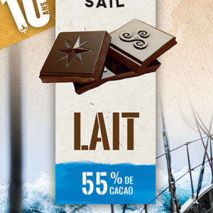 CHOCOLAT LAIT  55%- BIO